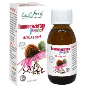 Imunorezistan Junior Raceala si Gripa, 125ml, Plant Extrakt