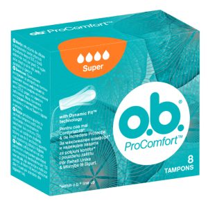 Tampoane OB ProComfort Super, 8 Bucati
