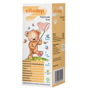 Picaturi Orale pentru Copii Vitadep, 30ml, Dr. Phyto
